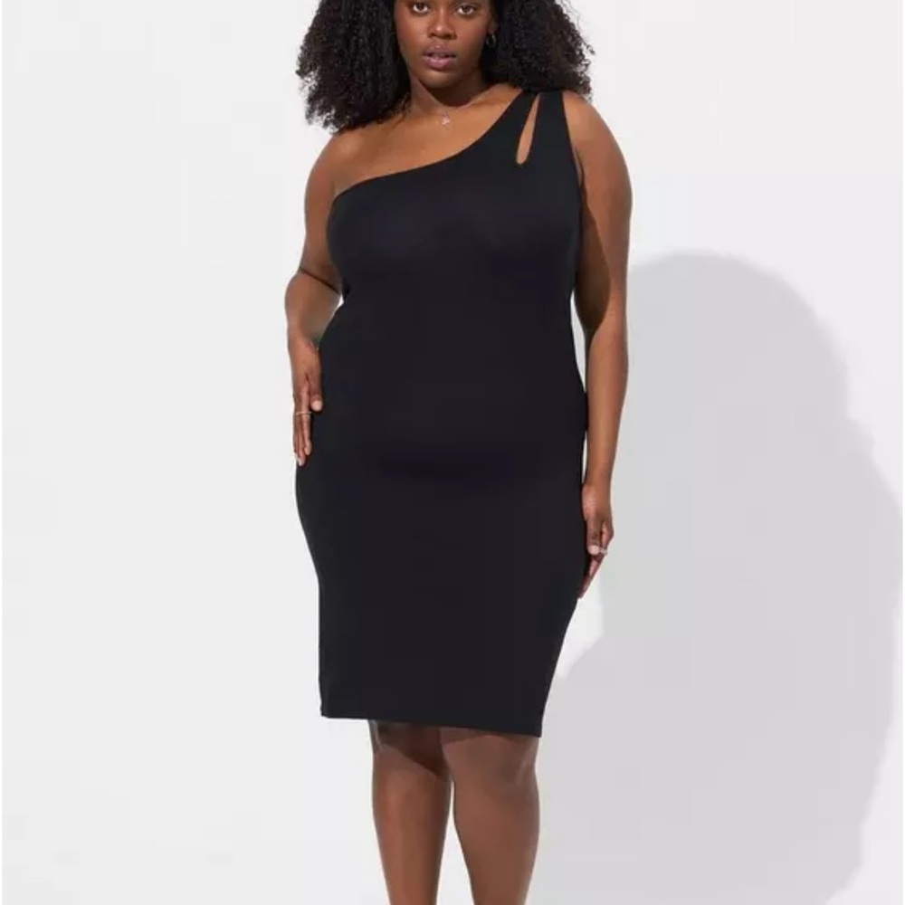 Torrid Bodycon One Shoulder Dress